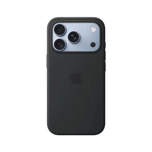 Чехол Apple Silicone Case для iPhone 18 Pro, MagSafe, силикон, черный / black