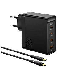 Сетевое зарядное устройство Mcdodo 100W Gan 4 Port Fast Charger Set, черный