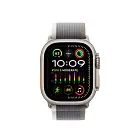 Watch Ultra 2, 49 mm, титан, Trail, зеленого/серого, ремешок S/M