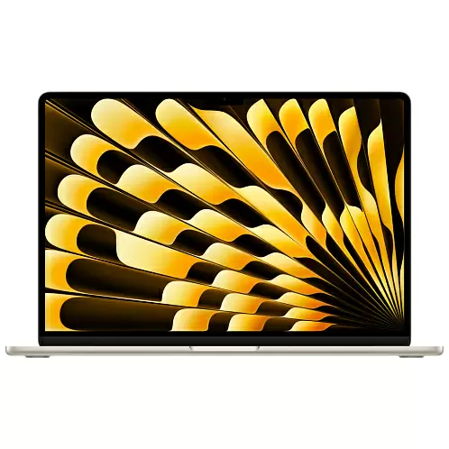 MacBook Air 15" (M3, 8C CPU / 10C GPU, 2024) 16 Гб, 512 Гб SSD, "сияющая звезда"