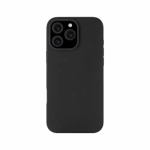 Чехол uBear Touch Mag Case для iPhone 16 Pro Max, силикон, софт-тач, чёрный