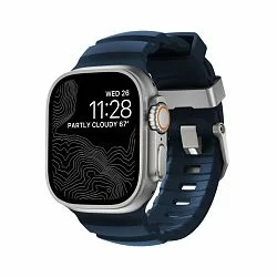 Ремешок Nomad Rocky Point Band для Apple Watch 49/45/44/42mm, atlantic | синий