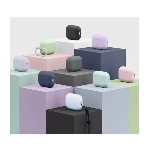 Чехол Elago Silicone case для AirPods Pro 2, лавандовый