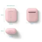 Чехол Elago Slim case для AirPods Gen 1 & 2, силикон, розовый