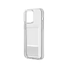 Чехол Uniq для iPhone 15 Air Fender ID, cardslot, прозрачный