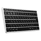 Беспроводная клавиатура Satechi Slim X1 Bluetooth Keyboard-RU, русская раскладка, серебристый