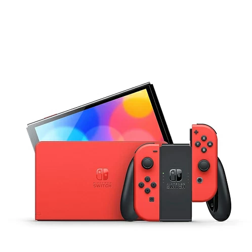 Портативная игровая консоль Nintendo Switch Oled, 64 Гб, Red | красный