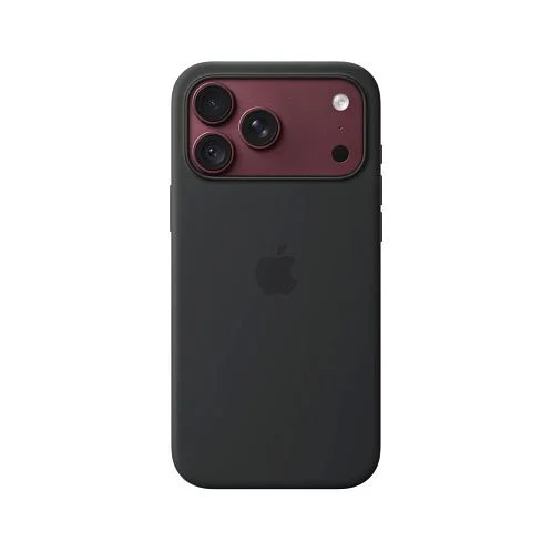 Чехол Apple Silicone Case для iPhone 18 Pro Max, MagSafe, силикон, черный / black
