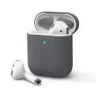 Чехол Elago Slim case для AirPods Gen 1 & 2, силикон, темно-серый