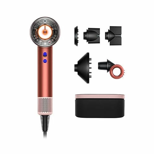 Фен Dyson Supersonic Nural HD16, Strawberry Bronze / клубничная бронза (лимитированный футляр)