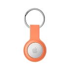 Чехол uBear Touch Ring Case для Apple AirTag с кольцом, силиконовый, оранжевый