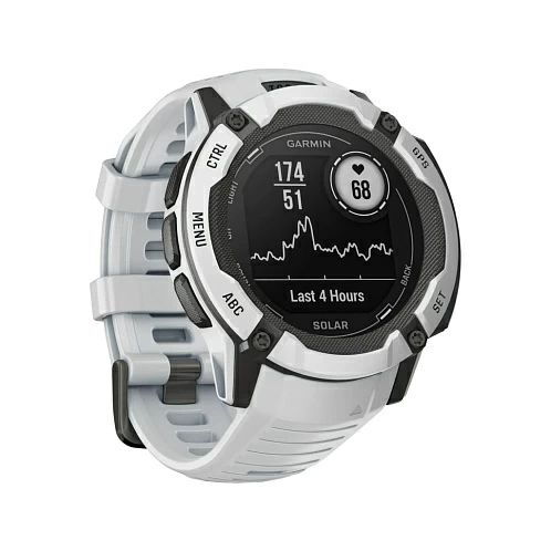 Умные часы Garmin Instinct 2X Solar, белый