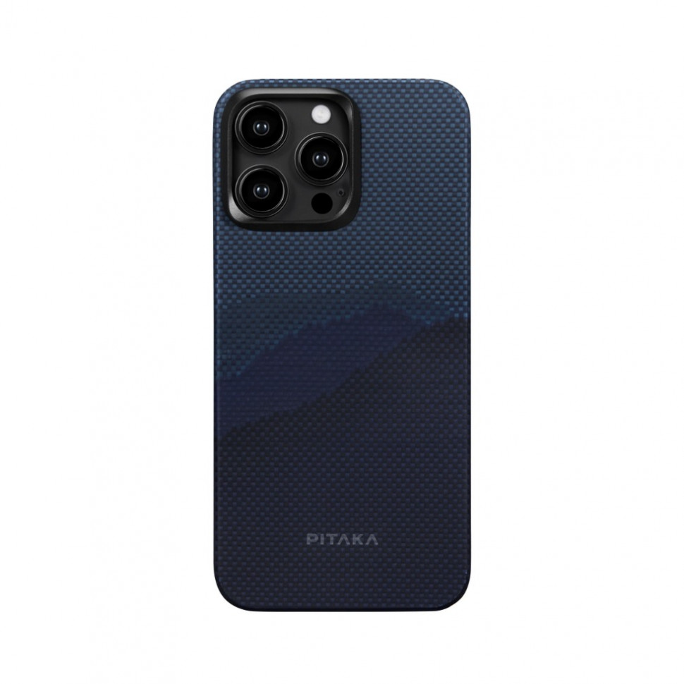 Купить Чехол Pitaka MagEZ Case 4 для iPhone 15 Pro Max, StarPeak - Over The  Horizon, кевлар, темно-синий в Серпухове в сети магазинов iShop