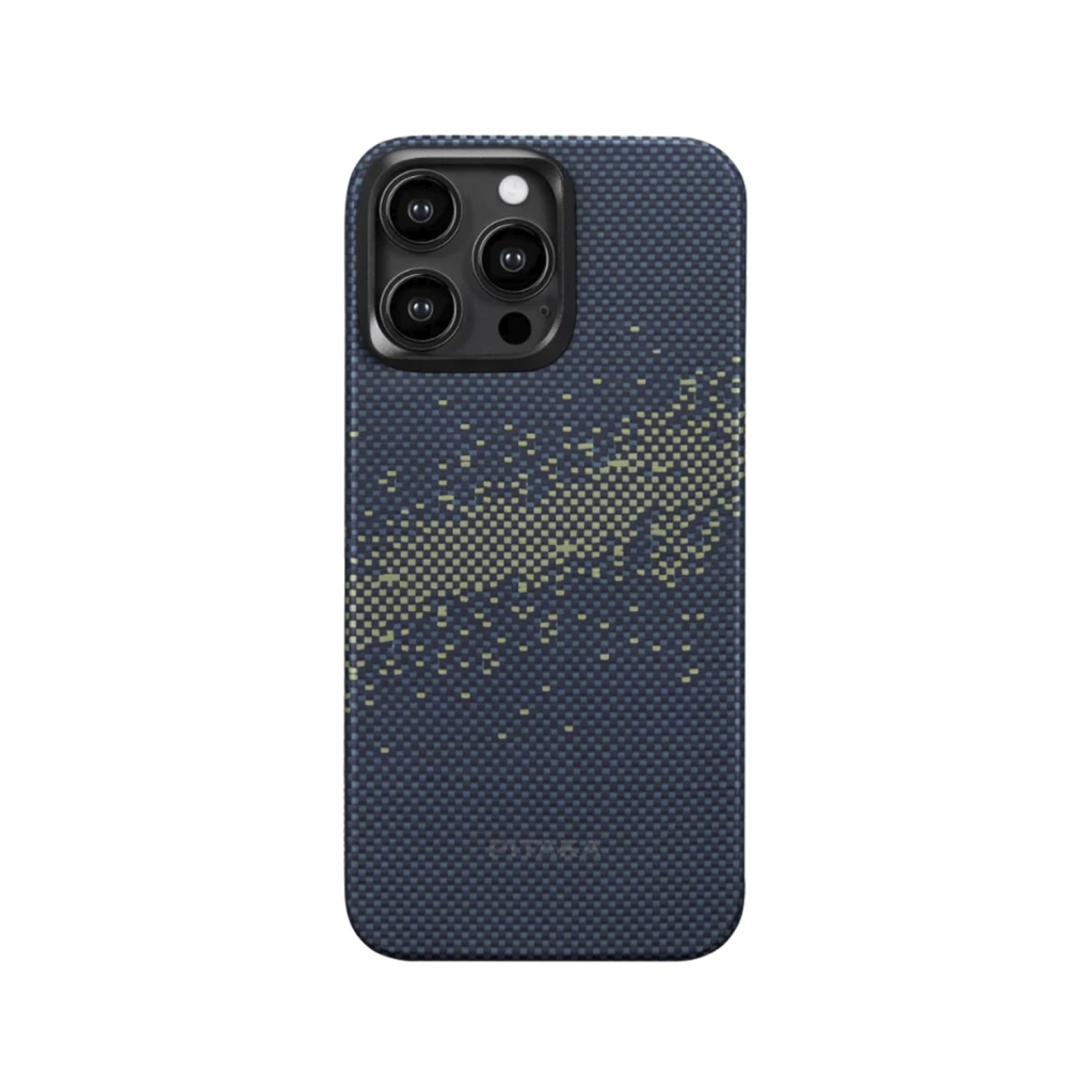 Купить Чехол Pitaka MagEZ Case 4 для iPhone 15 Pro, StarPeak - Milky Way,  кевлар, синий в Серпухове в сети магазинов iShop