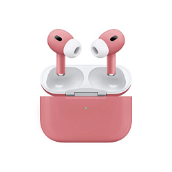 Наушники AirPods Pro 2th, Type-C, темно-пудровый матовый