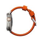 Ремешок Nomad Rugged Strap для Apple Watch 49/45/44/42 мм, силикон, оранжевый