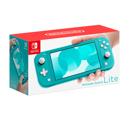 Портативная игровая консоль Nintendo Switch Lite, бирюзовый