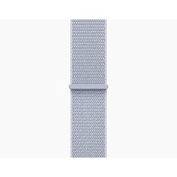 Watch S10, 42 mm, серебристый алюминий, ремешок Textile Sport "голубое облако" S/M